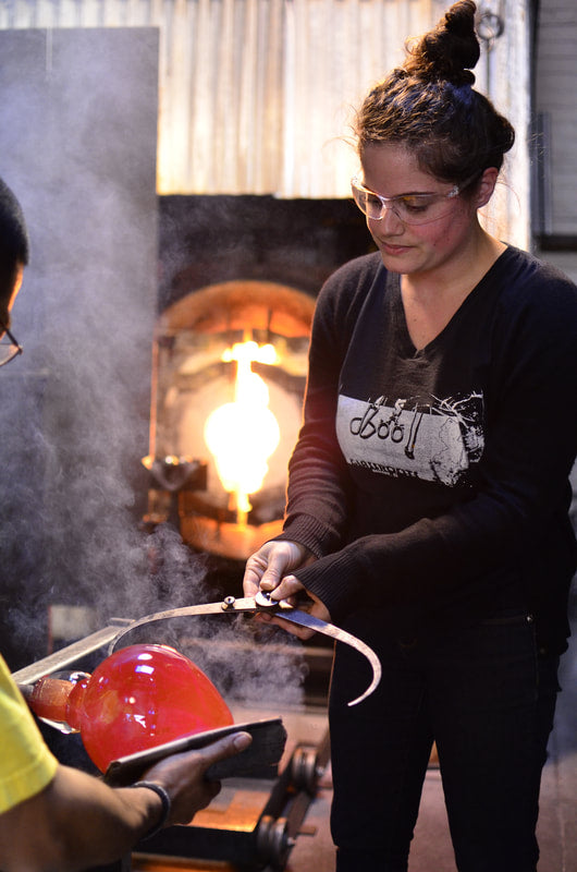 Glassblowing 1: Wednesday, March 8 - April 12, 6:30-9:30pm